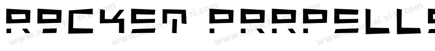 rocket prrpelled字体转换